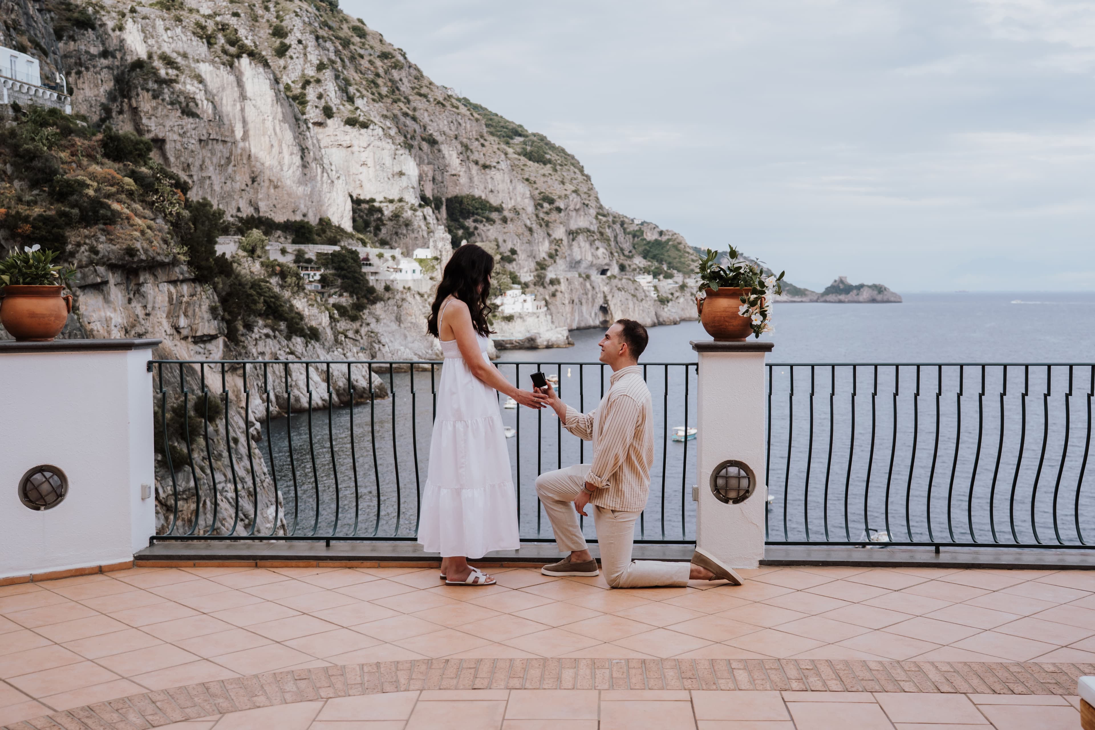 Jack proposing to Diana